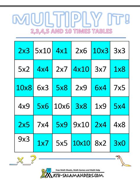 guard game multiply|15 Free Multiplication Games for Kids To Make Math Fun.